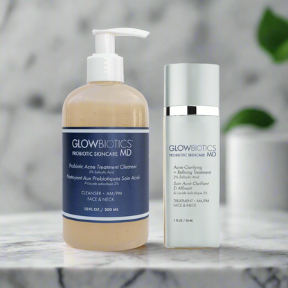 Blemish Control Starter Duo: 2% Salicylic Cleanser + Acne Clarifying Treatment