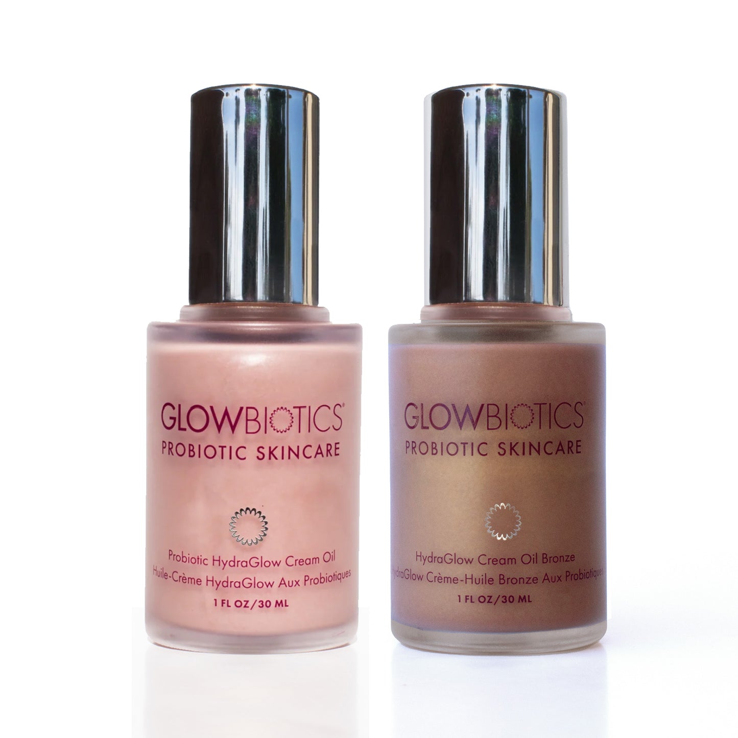 Probiotic HydraGlow Cream Oil Pink and Bronze