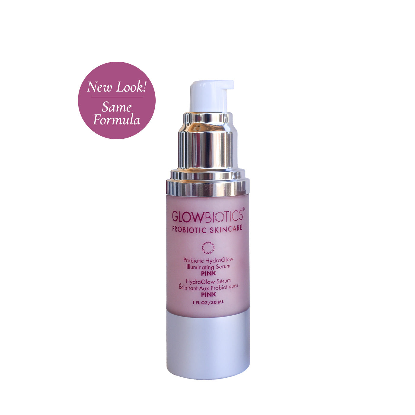 Probiotic HydraGlow Illuminating Serum Pink